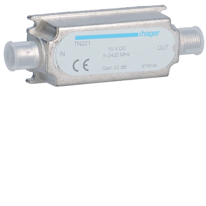 Amplificateur TV coaxial de ligne