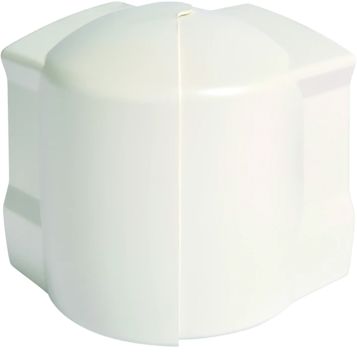 Angle extérieur variable pour goulotte d'installation GBD 50x100mm, Blanc