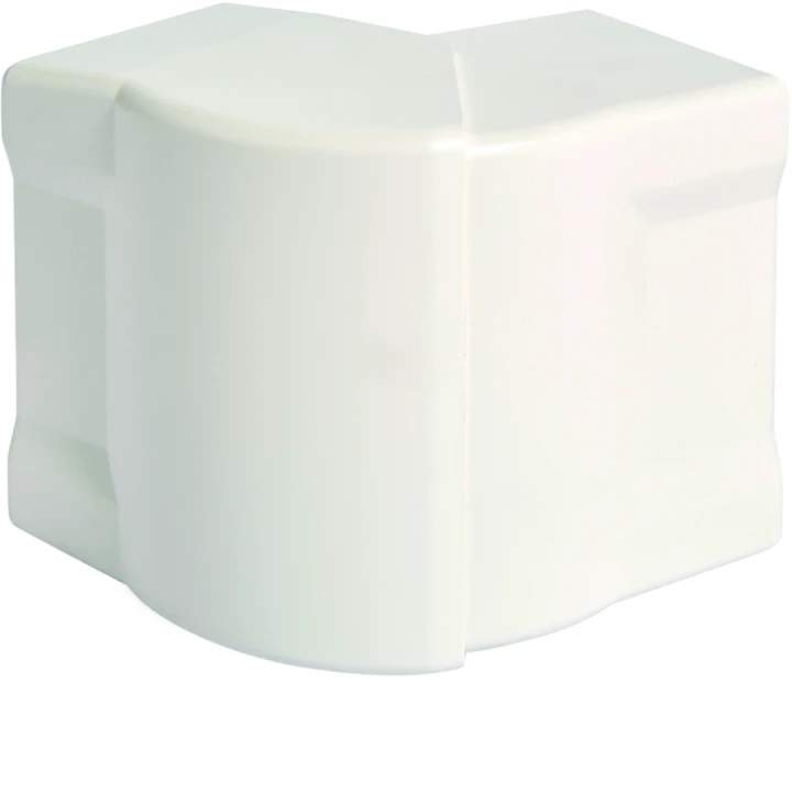 Angle extérieur variable pour goulotte d'installation GBD et GBA 50x85mm, Blanc