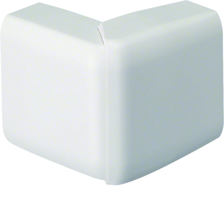 Angle extérieur variable pour moulure Ateha 12x30mm, Blanc