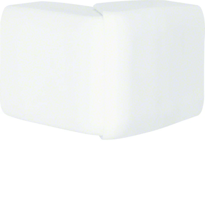 Angle extérieur variable pour moulure Ateha 16x30mm, Blanc