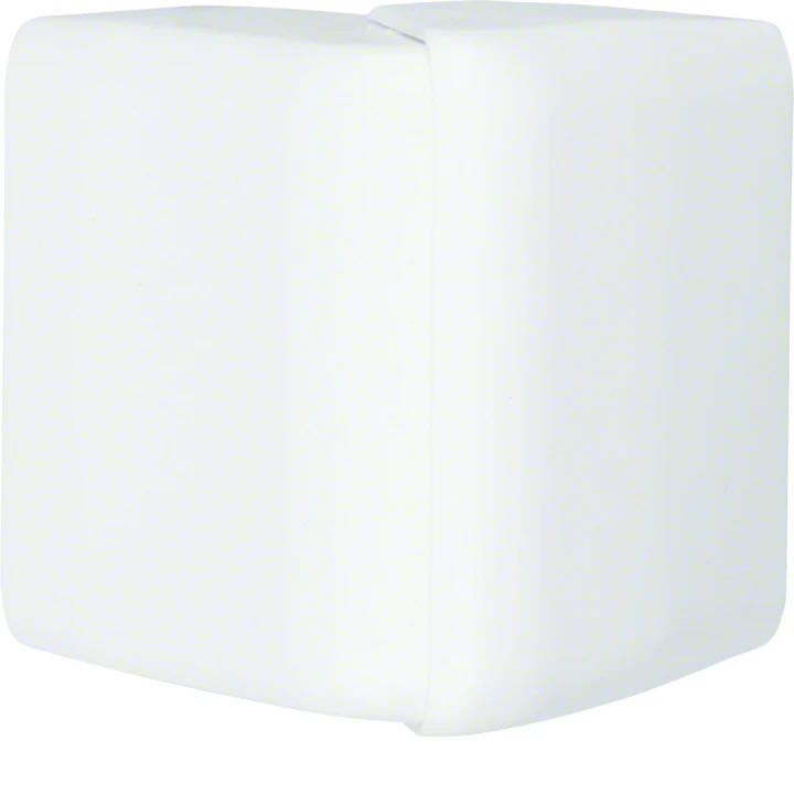 Angle extérieur variable pour moulure Ateha 20x50mm, Blanc