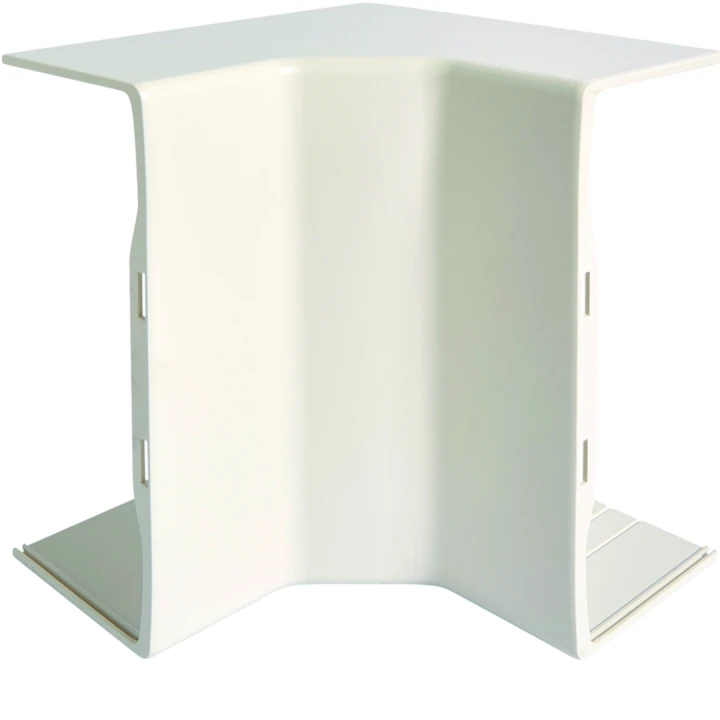 Angle intérieur 3D pour goulotte d'installation GBD 50x130mm, Blanc