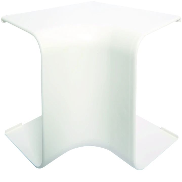 Angle intérieur pour goulotte de climatisation CLM 75 x 125 mm Blanc paloma