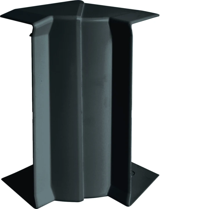Angle intérieur variable pour goulotte d'installation GBD 50x160mm, Noir