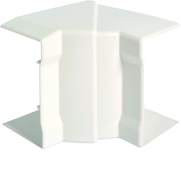 Angle intérieur variable pour goulotte d'installation GBD et GBA 50x85mm, Blanc