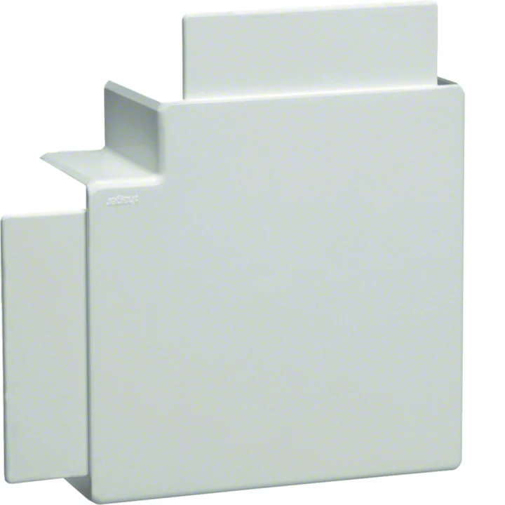 Angle plat camelea pour LFH60110 RAL 9010 blanc paloma