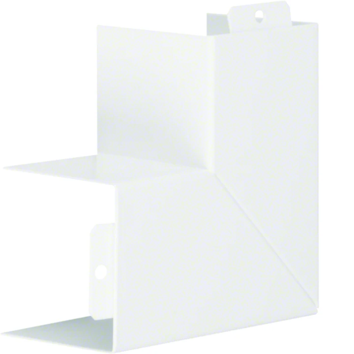 Angle plat camelea pour LFS60060 tôle RAL 9010 blanc paloma