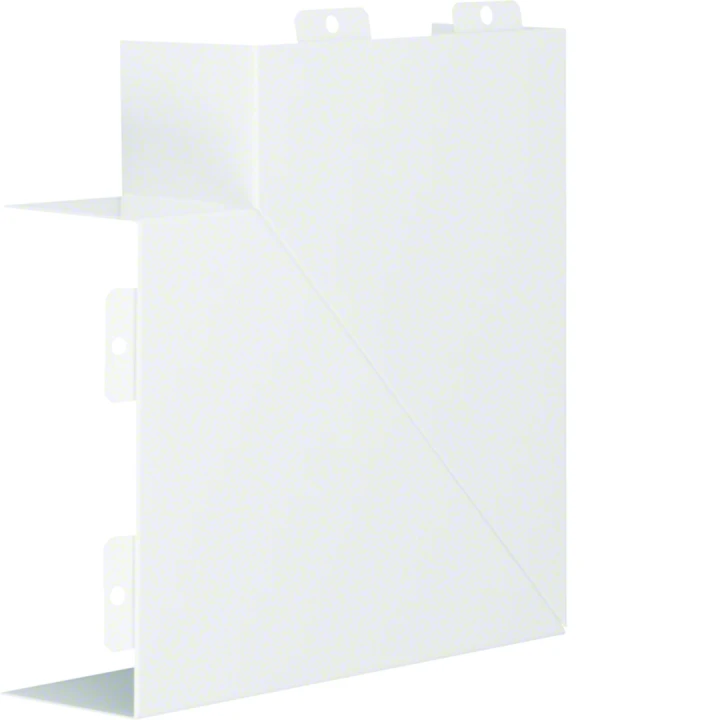 Angle plat camelea pour LFS60150 RAL 9010 blanc paloma