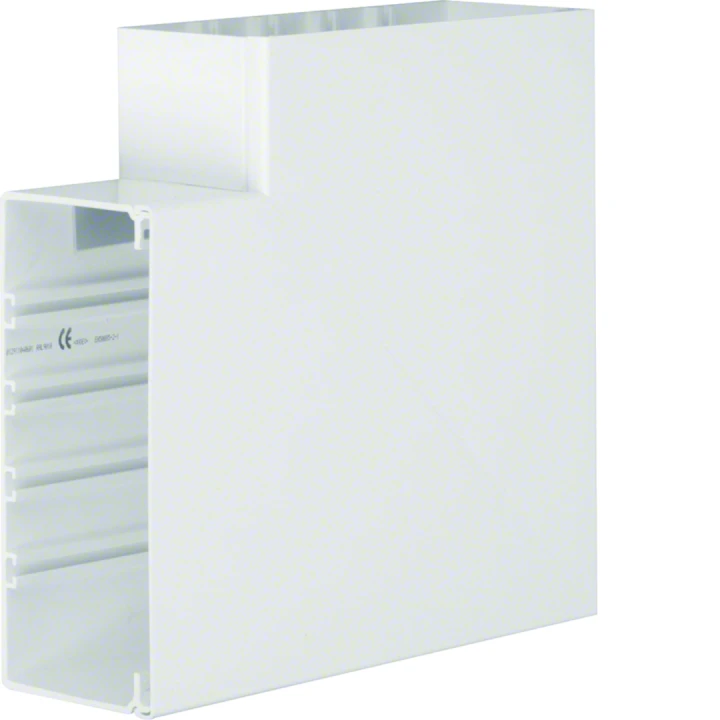 Angle plat lifea pour FB99230 h 230mm x p 100mm 4 agrafes RAL 9016 Pure