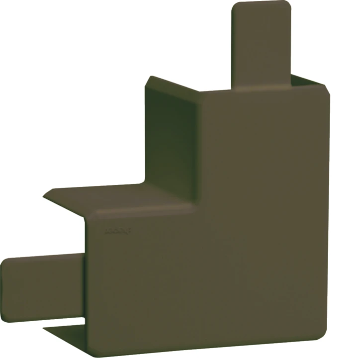 Angle plat lifea pour LF20035/36 RAL 8014 marron