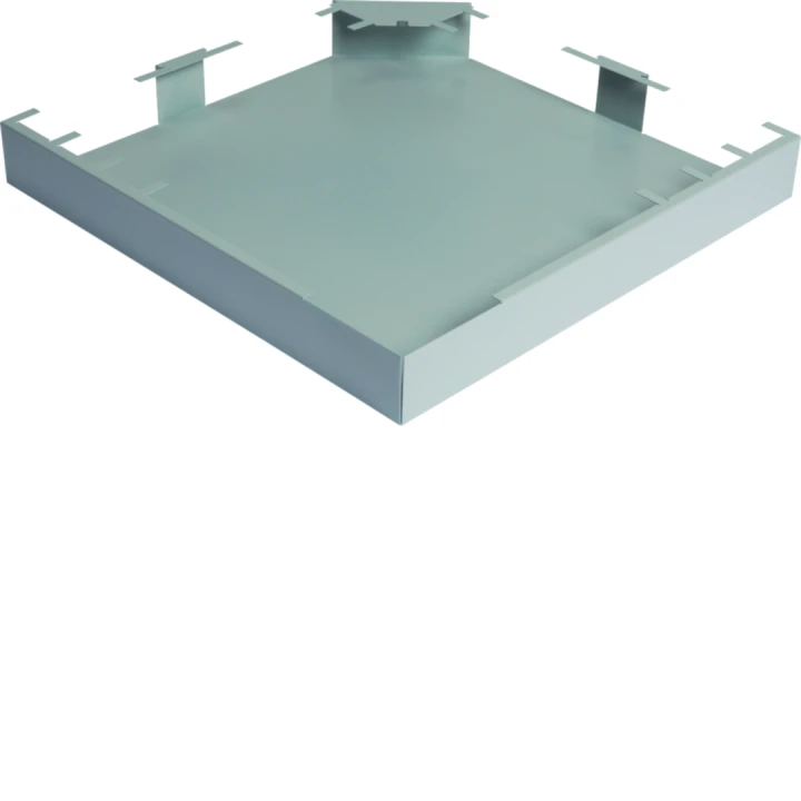 Angle plat p.DABA50160,acier,alu blanc