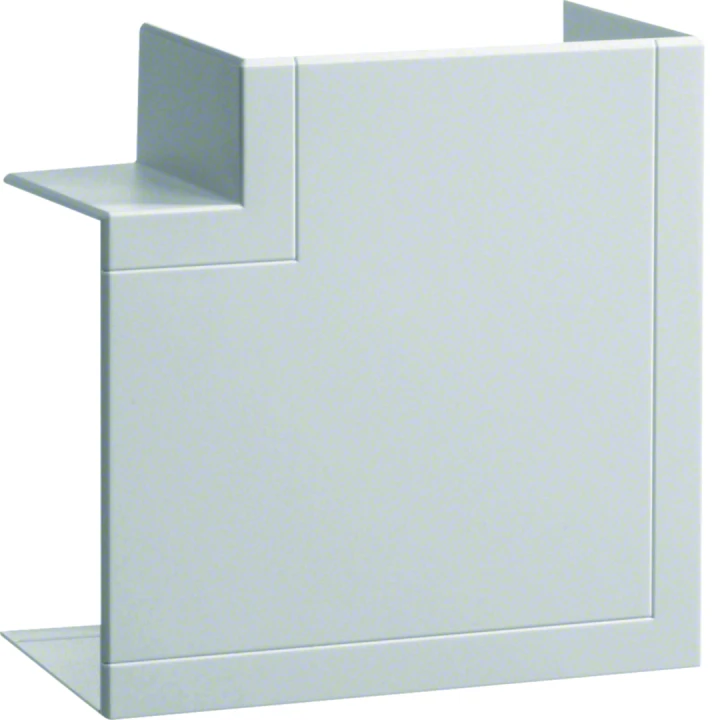 Angle plat pour BRP-BRAP IP40 IK07 p 65mm h 100mm (LAN) laqué alu