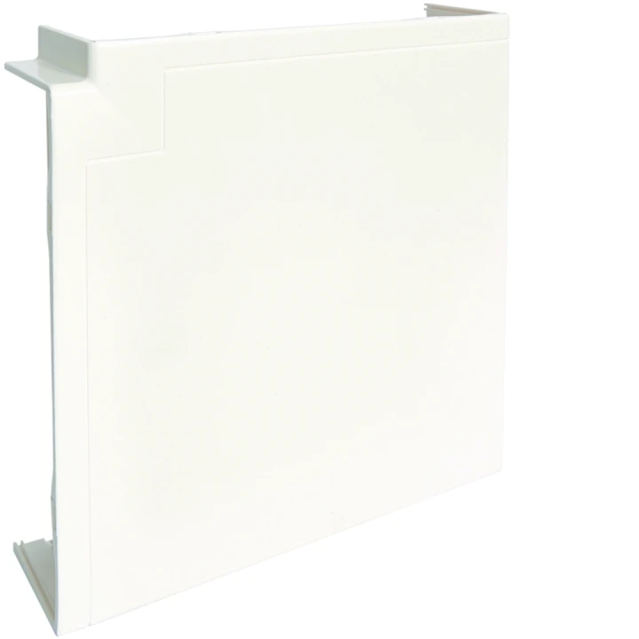 Angle plat pour goulotte d'installation GBD 50x190mm, Blanc
