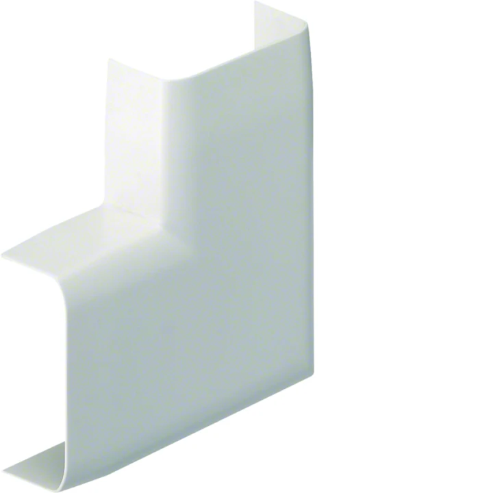 Angle plat pour moulure Ateha 12x50mm Blanc