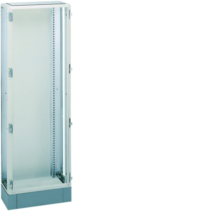 Armoire cotés et socle 2 pattes de fixation quadro5 1860x700x260mm Blanc pur
