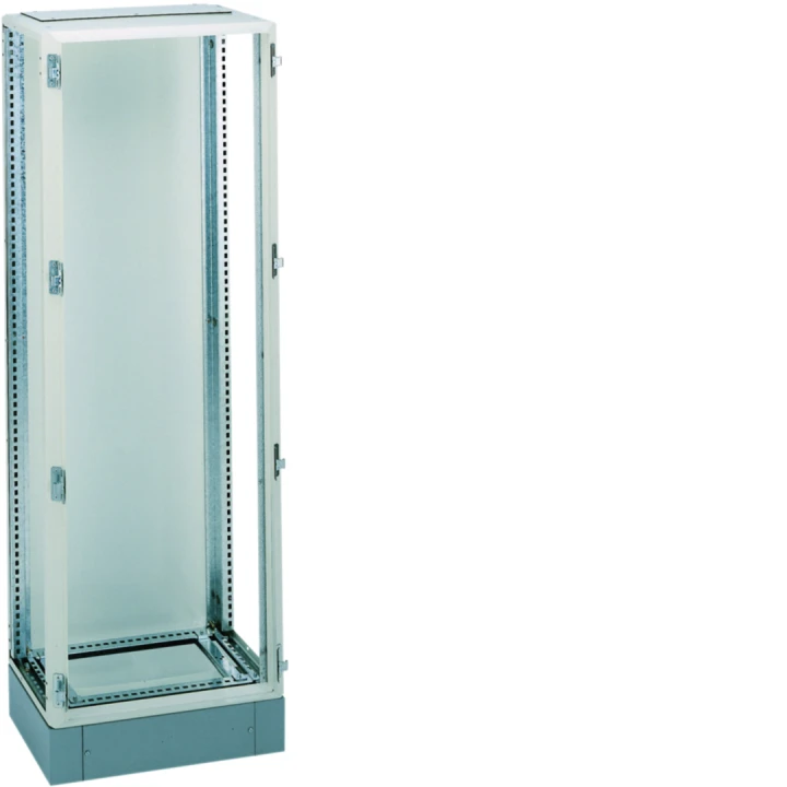Armoire cotés et socle 2 pattes de fixation quadro5 1860x900x260mm Blanc pur
