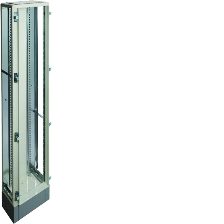 Armoire cotés et socle 2 pattes de fixation quadro5 2010x450x260mm Blanc pur