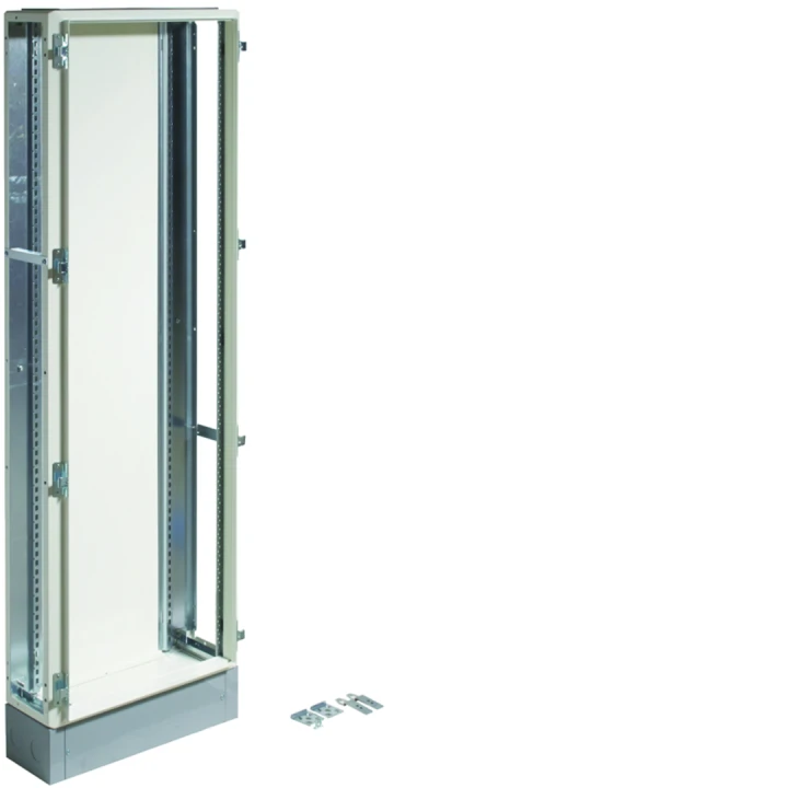 Armoire cotés et socle 2 pattes de fixation quadro5 2010x700x260mm Blanc pur