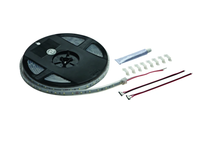 Bande LED-flex. 6 metres blanc 24V 28.8W IP68