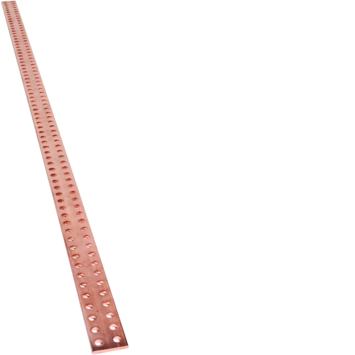 Barre cuivre perforé M10 600A 50x5x1750mm