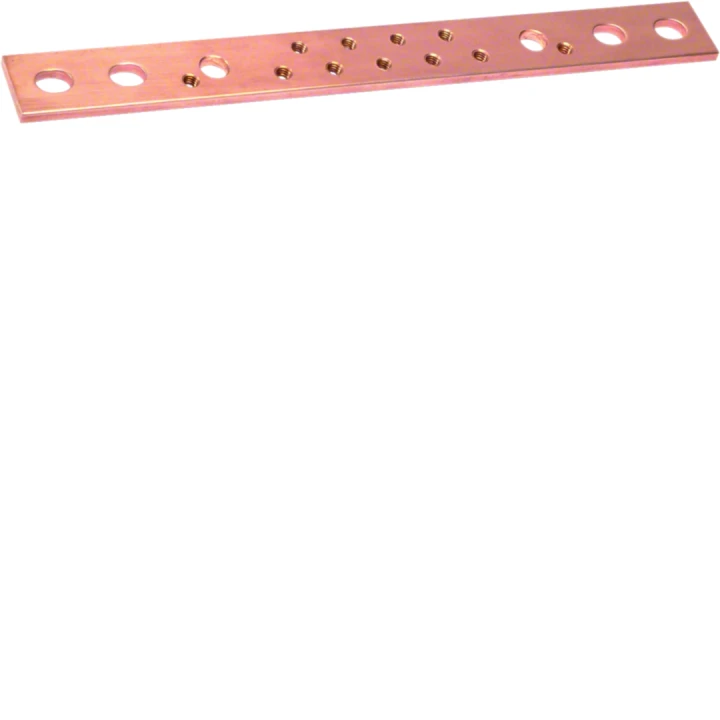 Barre cuivre perforé M6 400A 30x5x280mm