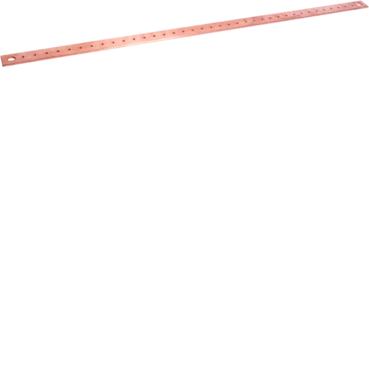 Barre cuivre perforé M6 400A 32x5x1000mm