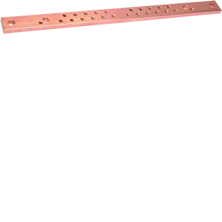 Barre cuivre perforé M6 400A 32x5x1750mm