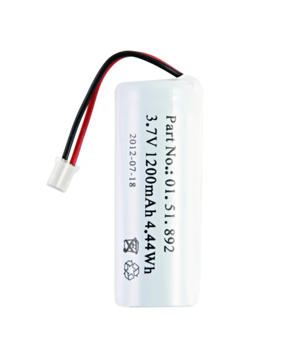 Batterie secondaire Li-Ion 3.7V 1.2Ah pour alarme intrusion gamme SEPIO