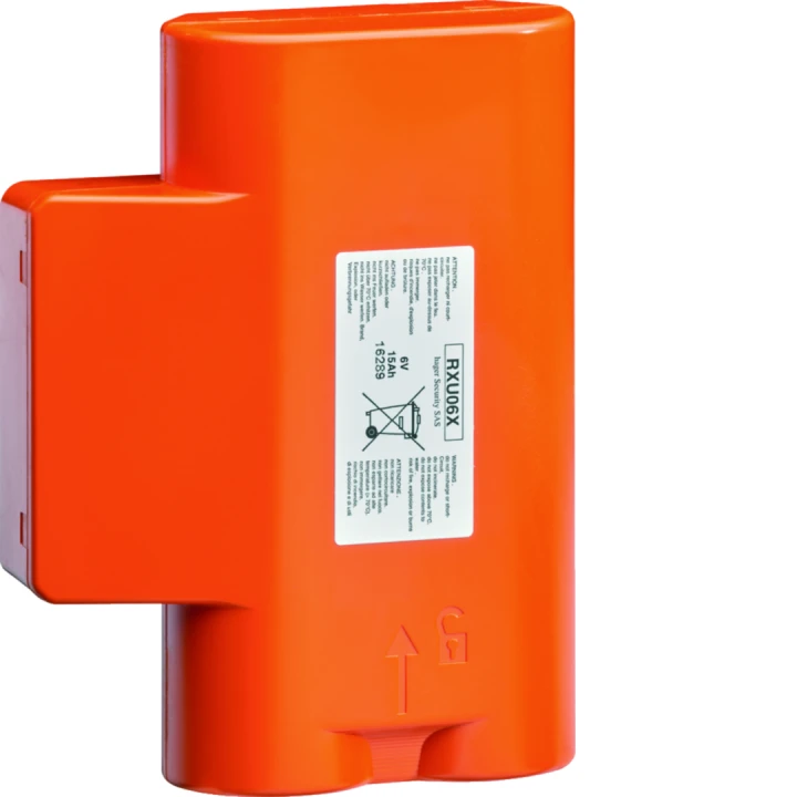 Bloc alimentation sirène extérieure, 6V-14Ah