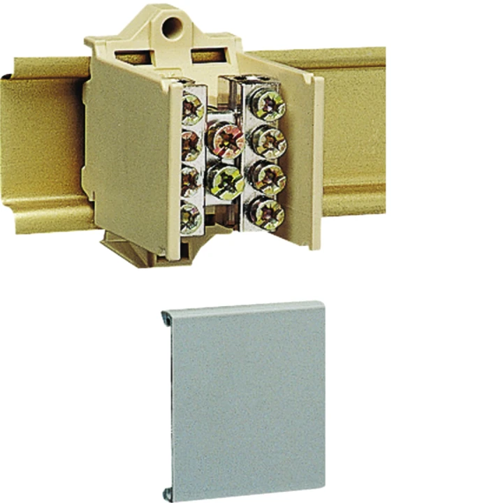 Bloc de jonction 125A 1P 2X25 + 4X16 + couvercle de protection