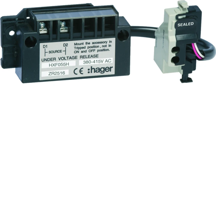 Bobine à manque de tension retardée h3 380 - 415VAC  pour h1000-h1600 4P