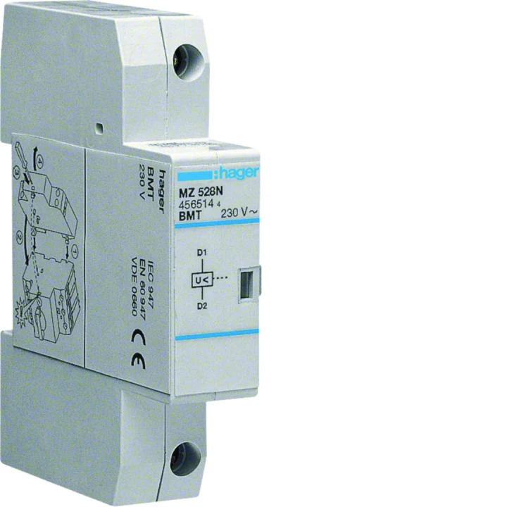 Bobine manque tension pour disjoncteur moteur 230V AC