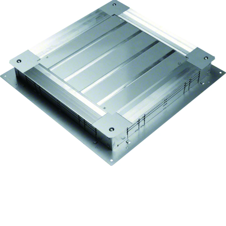 Boîte de jonction universelle acier pour hauteur de chape 70-120 mm