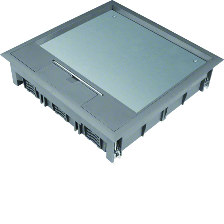 Boîte de sol carrée 24 modules revêtement 12mm max Gris