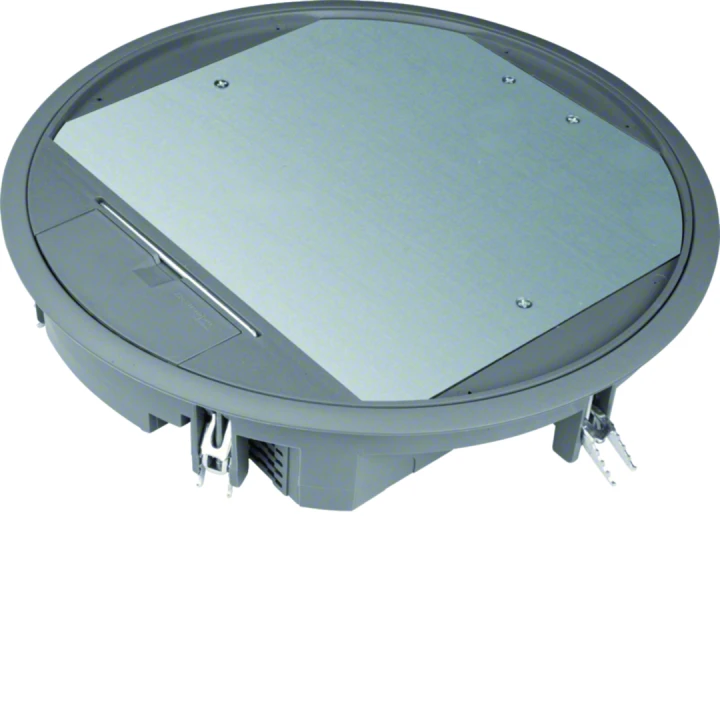 Boîte de sol ronde 24 modules revêtement 5mm max Gris