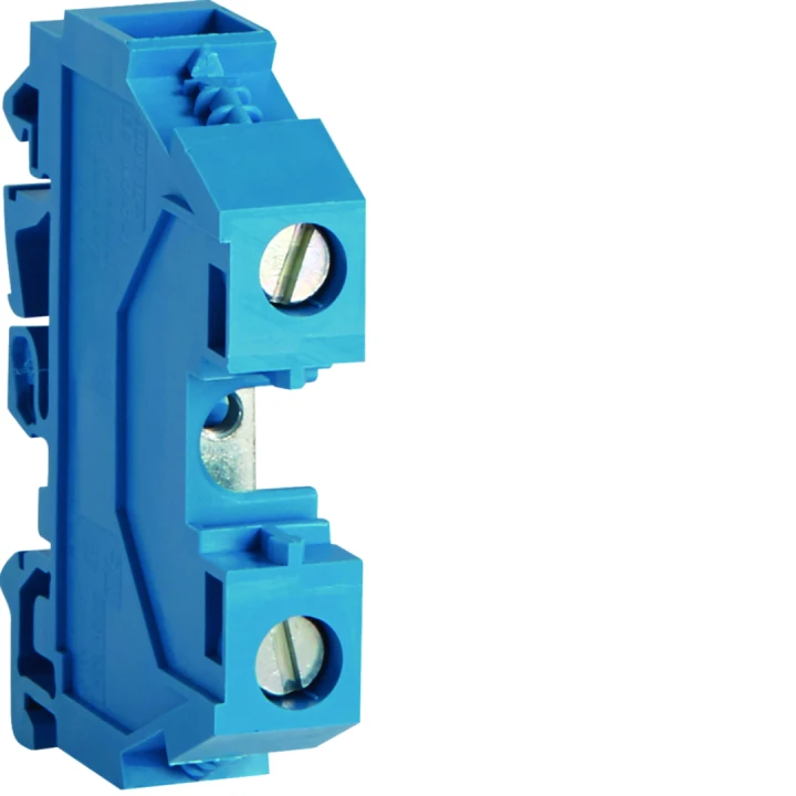 Borne de passage-neutre, 16mm², 400V-76A, connection à vis