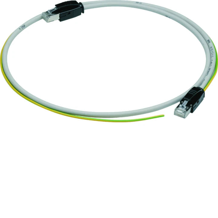 Câble Modbus 5 m RJ45-RJ45 avec liaison terre pour départ Modbus.