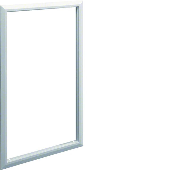 Cadre de finition univers RAL9010 Blanc pur pour armoire 2 travées H500xL550mm