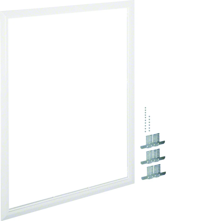 Cadre de finition univers RAL9010 Blanc pur pour armoire 3 travées H1100xL800mm