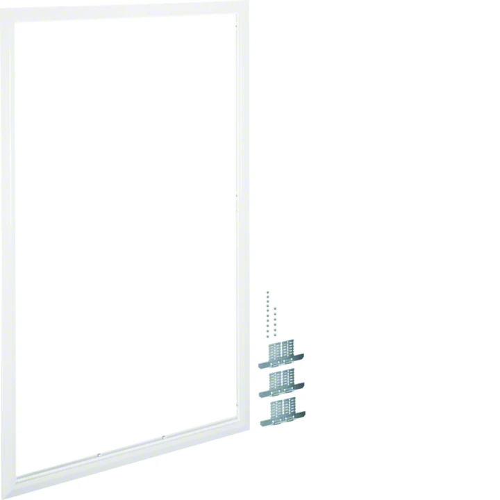 Cadre de finition univers RAL9010 Blanc pur pour armoire 3 travées H1400xL800mm