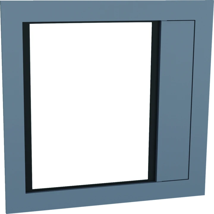 Cadre de porte fine pour HW1 Fixe (DF)