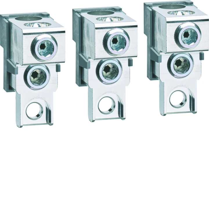 Cage de raccordement P250 Cu/Al 3P 2x 35-120mm²