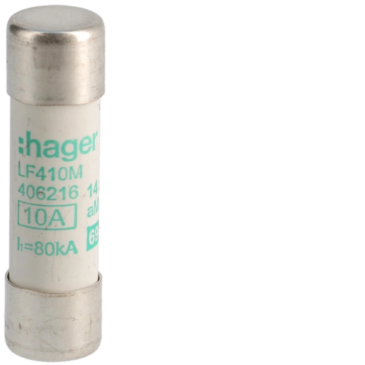 Cartouche fusible industrielle 14x51 aM 10A