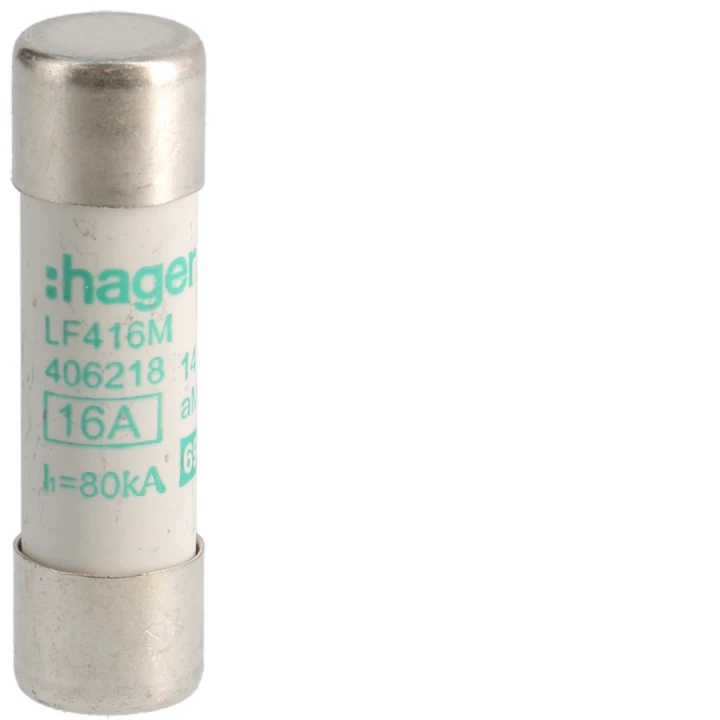 Cartouche fusible industrielle 14x51 aM 16A