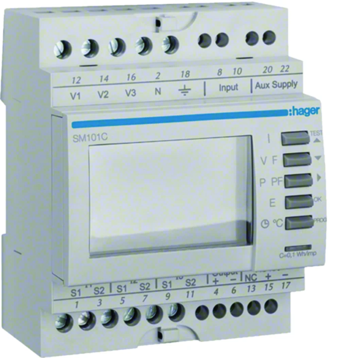 Centrale de mesure modulaire communicante MODBUS RS485