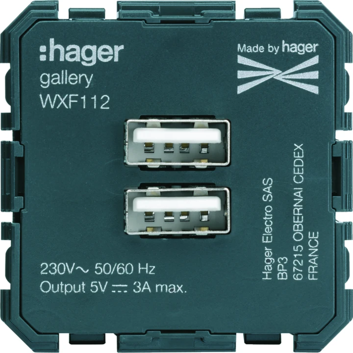 Chargeur Gallery USB A+A