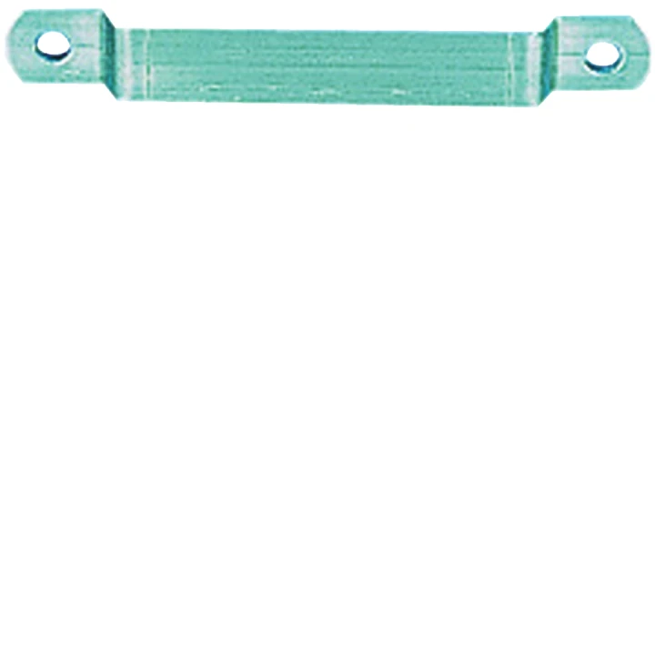 Chevalet support fer plat pour barrette laiton avec socle épais 2mm haut 12mm