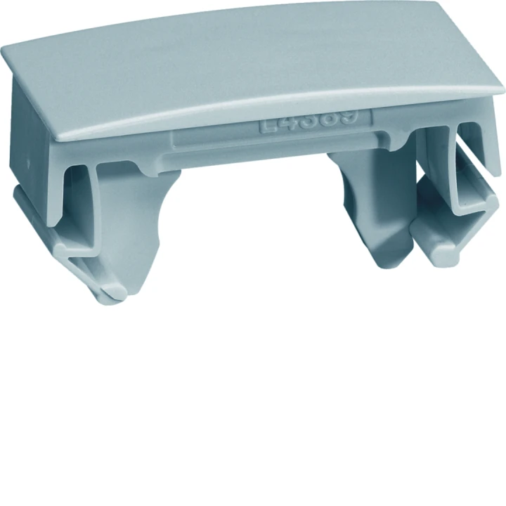 Clip de verrouillage et joint de couvercle pour goulotte GBA, PVC couleur Alu