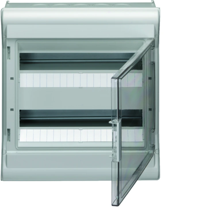 Coffret de distribution étanche Vector IP55, 2 rangées 36 modules 452x418x151mm